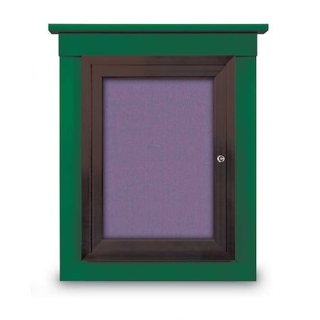United Visual Products 60"x48" 2-Door Enclosed Letterboard, Burgundy/Cherry UV2626O-CHERRY-BURGUN